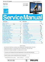 Philips 201T1SB 221T1SB (98 pages) TV Service Manuals Philips 201T1SB 221T1SB (98 pages) TV Service Manuals