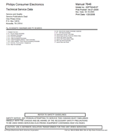 Philips 14810 37914 20PT6245 (65 pages) TV Service Manual