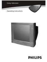 Philips 14PT2110 21PT2110 (28 pages) TV Operating Manual