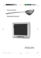 Philips 21PT2324 1-221PT232467 (16 pages) TV Operating Manuals Philips 21PT2324 1-221PT232467 (16 pages) TV Operating Manuals