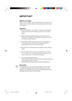 Philips 21PT2324 1-221PT232467 (16 pages) TV Operating Manual