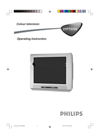 Philips 21PT2324 1-221PT2324 (16 pages) TV Operating Manuals Philips 21PT2324 1-221PT2324 (16 pages) TV Operating Manuals