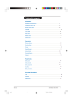 Philips 21PT3324 34801 (20 pages) TV Operating Manual