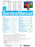 Philips 223V5LSB 223V5LSB2 223V5LHSB 223V5LHSW 223V5LHSB2 223V5BSB2 (143 pages) TV Service Manuals Philips 223V5LSB 223V5LSB2 223V5LHSB 223V5LHSW 223V5LHSB2 223V5BSB2 (143 pages) TV Service Manuals