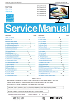 Philips 227E3QPHSU (95 pages) TV Service Manuals Philips 227E3QPHSU (95 pages) TV Service Manuals