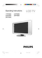 Philips 17PF9946 23PF9946 26PF9946 23PF9956 26PF9956 (30 pages) TV Operating Manuals Philips 17PF9946 23PF9946 26PF9946 23PF9956 26PF9956 (30 pages) TV Operating Manuals