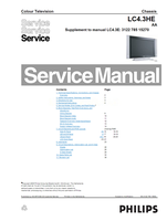 Philips 15270 290906 15802 (38 pages) TV Service Manuals Philips 15270 290906 15802 (38 pages) TV Service Manuals