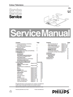 Philips 260504 14480 (71 pages) TV Service Manual