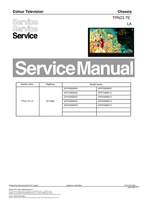 Philips 32PHS6808 43PFS6808 NT72690 32PFS6908 24PHS6808 21690 (83 pages) TV Service Manual