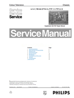 Philips 14990 (46 pages) TV Service Manuals Philips 14990 (46 pages) TV Service Manuals