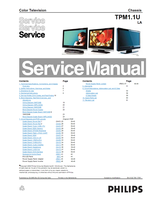 Philips 19MF338B 19PFL3403D 19MD358B MT5380 150208 17551 (81 pages) TV Service Manual
