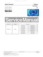 Philips 43PUS7505 43PUS7555 NT72671 50PUS7505 58PUS7605 50PUS7555 (76 pages) TV Service Manual