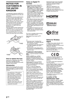Sony KDL-55NX813 52NX803 46NX713 46NX703 40NX803 40NX713 40NX703 (28 pages) TV Operating Manual