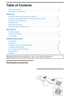 Sony KDL-60EX703 55EX713 52EX703 46EX713 46EX703 40EX713 40EX703 (20 pages) TV Operating Manual
