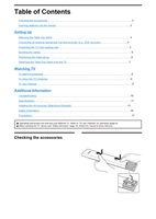 Sony KDL-52HX903 46HX903 46HX803 40HX803 4-180-175 (20 pages) TV Operating Manual