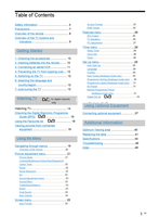 Sony KDF-E50A11E KDF-E42A11E (189 pages) TV Operating Manual