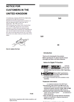 Sony KDL-40P25xx KDL-32P25xx KDL-26P25xx (29 pages) TV Operating Manual