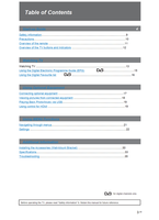 Sony KDL-40P3600 KDL-40P5650 KDL-40S5650 KDL-37P3600 KDL-37P5650 (37 pages) TV Operating Manual