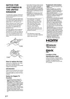 Sony 4-288-091 KDL-42EX410 32EX310 22EX310 (48 pages) TV Operating Manual