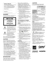 Sony KDL-26S3000 KDL-32S3000 KDL-40S3000 KDL-46S3000 (46 pages) TV Operating Manual
