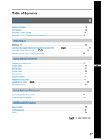 Sony KDL-52X2000 KDL-46X2000 KDL-40X2000 (160 pages) TV Operating Manual