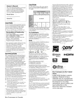 Sony 1-800-222 1-877-899 KDL-40XBR7 KDL-70XBR7 KDL-46XBR8 (61 pages) TV Operating Manual