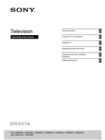 Sony KDL-48R560C 48R558C 48R550C 40R560C 40R558C 40R550C 32R500C (44 pages) TV Operating Manual