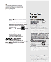 Sony KDL-40S4100 KDL-46S4100 KDL-52S4100 (48 pages) TV Operating Manual