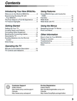Sony KDD52V5100 KDD46V5100 KDD40V5100 KDD40SL150 KDD32XBR9 (24 pages) TV Operating Manual