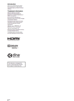 Sony KDL-52V5500 KDL-40V5500 (96 pages) TV Operating Manual