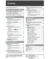 Sony KDL-40XBR4 KDL-46XBR4 KDL-52XBR4 KDL-40XBR5 KDL-46XBR5 (53 pages) TV Operating Manual