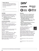 Sony KDL-55EX640 46EX640 40EX640 (130 pages) TV Operating Manual
