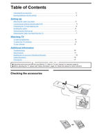 Sony KDL-55HX700 55EX500 46HX700 46EX500 40HX700 40EX500 40EX400 (20 pages) TV Operating Manual