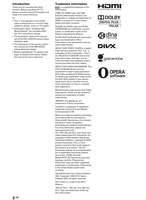 Sony KDL-55HX750 55HX753 46HX750 46HX753 46EX650 46EX653 46EX65A (40 pages) TV Operating Manual