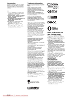 Sony KDL-60NX723 60NX720 55HX925 55HX923 55HX820 55NX723 55NX720 (36 pages) TV Operating Manual