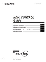 Sony DAVDZ230 (24 pages) TV Operating Manual