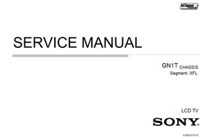 Sony 9-888-570-01 (157 pages) TV Service Manual