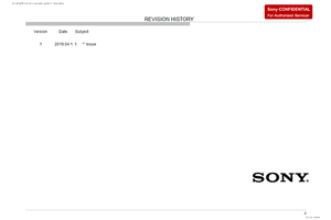 Sony GN5UR 9-888-771-01 (97 pages) TV Service Manual
