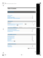 Sony KDL-23B40xx KDL-20B40xx (65 pages) TV Operating Manual