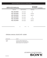 Sony KDL-26L5000 KDL-32L5000 9-883-809-02 RM-YD028 (55 pages) TV Service Manual