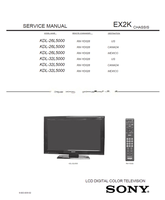 Sony KDL-26L5000 KDL-32L5000 9-883-809-02 RM-YD028 (55 pages) TV Service Manual