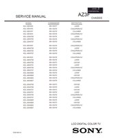 Sony 9-883-883-53 KDL-32HX757 40HX757 46HX757 55HX757 KDL-46HX850 (45 pages) TV Service Manual