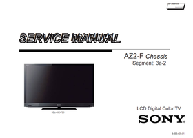 Sony 9-888-405-01 (126 pages) TV Service Manual
