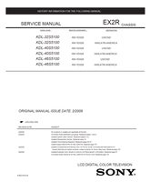 Sony KDL-32S5100 KDL-40S5100 KDL-46S5100 9-883-810-04 RM-YD028 (109 pages) TV Service Manual