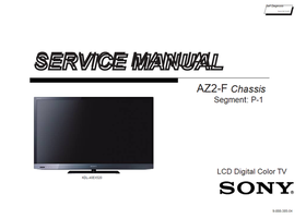 Sony 9-888-385-04 (187 pages) TV Service Manual