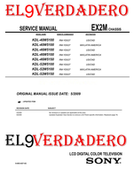 Sony KDL40W5100 (109 pages) TV Service Manual