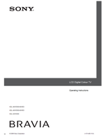 Sony KDL-46W5500 46WE5 KDL-40W5500 40WE5 KDL-32W5500 (56 pages) TV Operating Manuals Sony KDL-46W5500 46WE5 KDL-40W5500 40WE5 KDL-32W5500 (56 pages) TV Operating Manuals