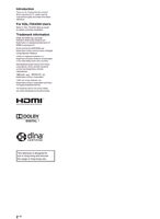 Sony KDL-70X4500 KDL-55X4500 KDL-46X4500 KDL-40X4500 (112 pages) TV Operating Manual