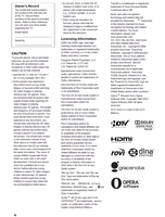 Sony KDL-55HX751 55HX750 46HX751 46HX750 (36 pages) TV Operating Manual