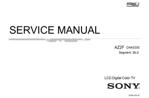 Sony KDL-46 55HX820 9-888-424-02 (102 pages) TV Service Manual